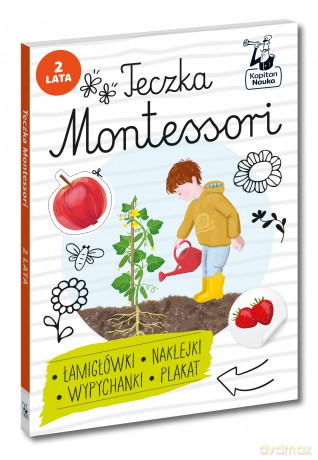 Teczka Montessori. 2 lata. Kapitan Nauka. Montessori - Zuzanna Osuchowska [KSIĄŻKA]