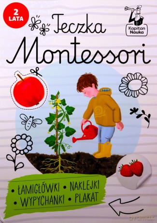 Teczka Montessori. 2 lata. Kapitan Nauka. Montessori - Zuzanna Osuchowska [KSIĄŻKA]