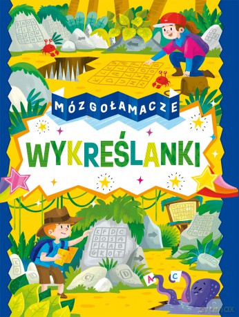Wykreślanki. Mózgołamacze [KSIĄŻKA]