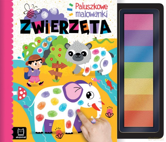 Zwierzęta. Paluszkowe malowanki - Agnieszka Bator [KSIĄŻKA]