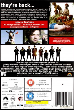 Jackass 2.5 [DVD]