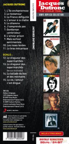 Jacques Dutronc: 7Eme Album (1975) [CD]