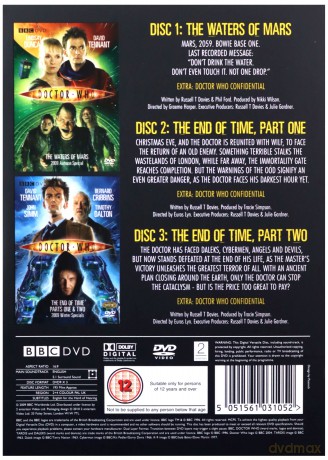 Doctor Who Winter Specials: Waters of Mars and The End of Time [3DVD]