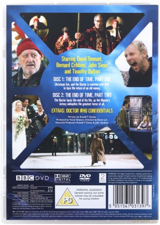Doctor Who Winter Specials: Waters of Mars and The End of Time [3DVD]