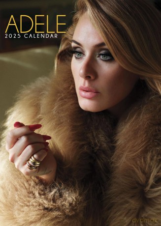 Adele: Adele 2025 Calendar [KALENDARZ]