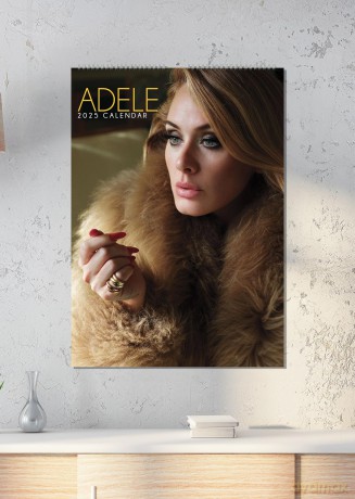 Adele: Adele 2025 Calendar [KALENDARZ]
