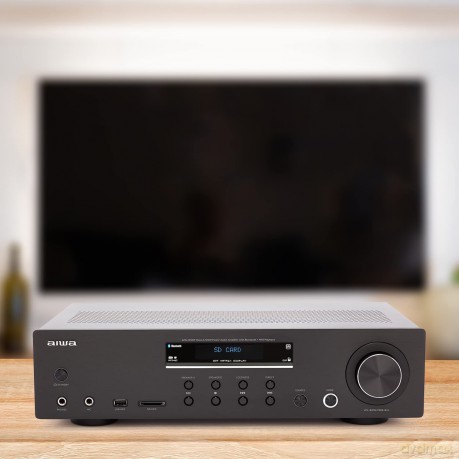 Aiwa: Aiwa Hi-Fi Amplifier AMU-120BTBK (Black)