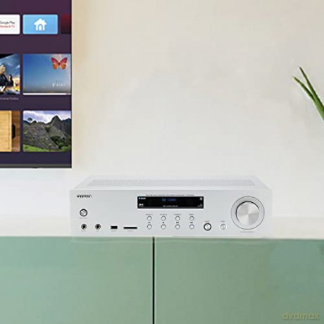 Aiwa: Aiwa Hi-Fi Amplifier AMU-120BTSL (Silver)