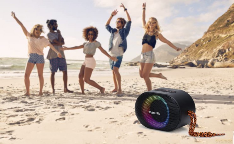 Aiwa: Aiwa Portable Blutooth Speaker (Blue)