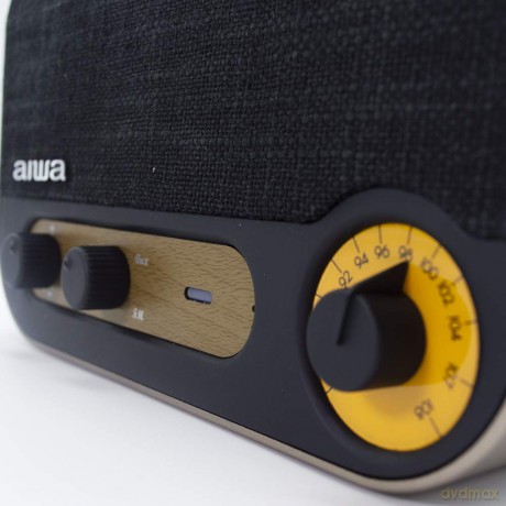 Aiwa: Aiwa Vintage Style Portable Radio & Speaker (FM/USB/AUX/BT)