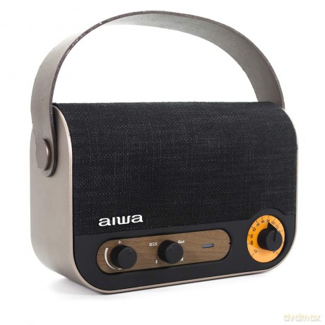 Aiwa: Aiwa Vintage Style Portable Radio & Speaker (FM/USB/AUX/BT)
