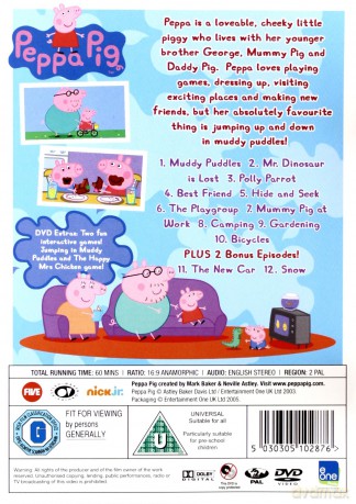 Peppa Pig Muddy Puddles And Other Stories [DVD]