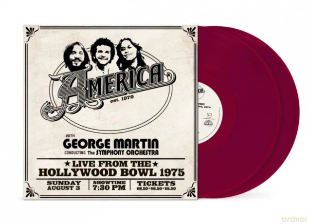 America: America: Live At The Hollywood Bowl 1975 (Ruby Red) [Winyl]