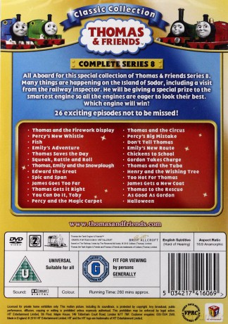 Thomas and Friends Classic Collection Series 8 [DVD]