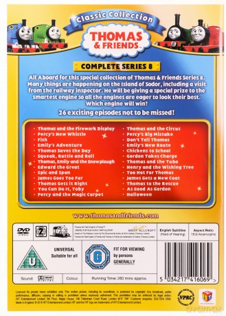 Thomas and Friends Classic Collection Series 8 [DVD]