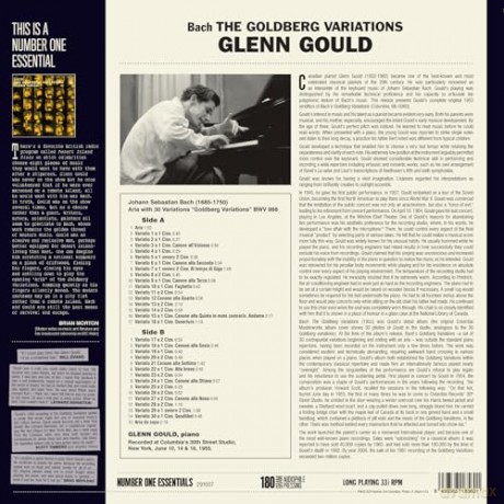 Glenn Gould: Bach - The Goldberg Variations (Limited) [Winyl]