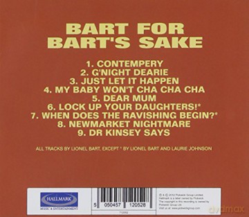 Lionel Bart: Bart For Barts Sake [CD]