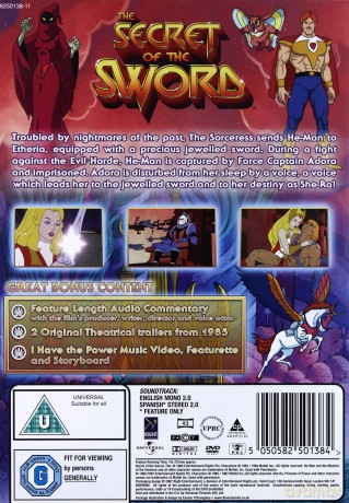 She-Ra The Secret Of The Sword [DVD]