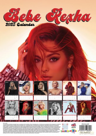Bebe Rexha: Bebe Rexha 2025 Calendar [KALENDARZ]
