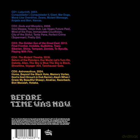 Juno Reactor: Before Time Was Now (Deluxe Signed) [5CD]