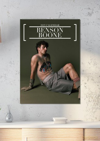 Benson Boone: Benson Boone 2025 Calendar [KALENDARZ]