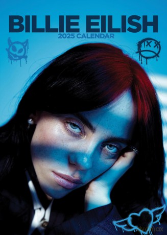 Billie Eilish: Billie Eilish 2025 Calendar [KALENDARZ]