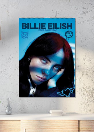 Billie Eilish: Billie Eilish 2025 Calendar [KALENDARZ]