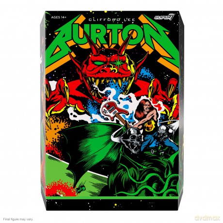 Cliff Burton: Cliff Burton Ultimates! Wave 02 - Cliff Burton (Superhero Poster)
