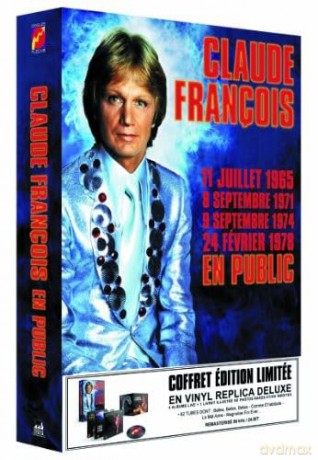 Claude Francois: Coffret Albums En Public 1965-1978 [4CD]