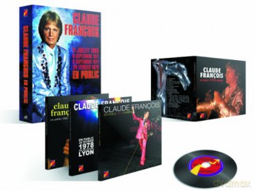 Claude Francois: Coffret Albums En Public 1965-1978 [4CD]