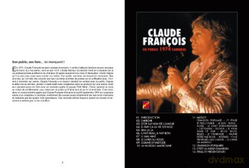 Claude Francois: Coffret Albums En Public 1965-1978 [4CD]