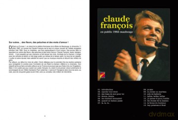 Claude Francois: Coffret Albums En Public 1965-1978 [4CD]
