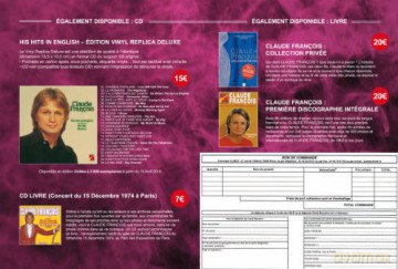 Claude Francois: Coffret Albums En Public 1965-1978 [4CD]