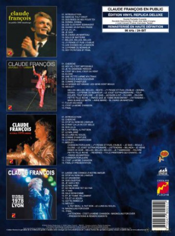Claude Francois: Coffret Albums En Public 1965-1978 [4CD]
