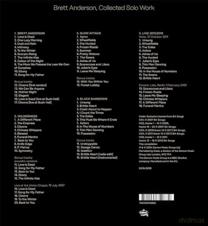 Brett Anderson: Collected Solo Work (Deluxe) [5CD]