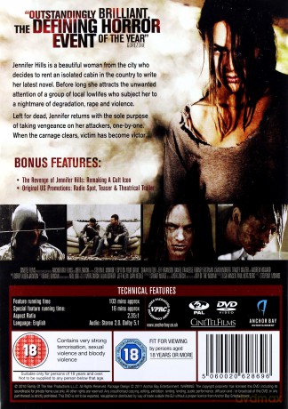 I Spit On Your Grave (Bez Litości) [DVD]