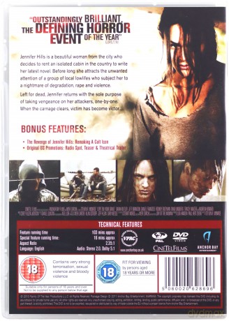 I Spit On Your Grave (Bez Litości) [DVD]