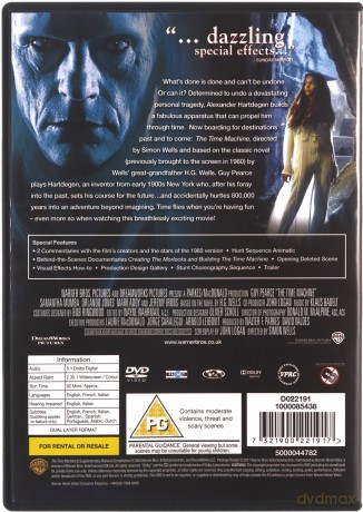 The Time Machine (Wehikuł Czasu) [DVD]