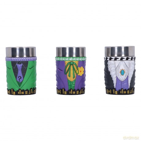 Dc: Dc Batman Super-Villain Collectible Mini Cup Set