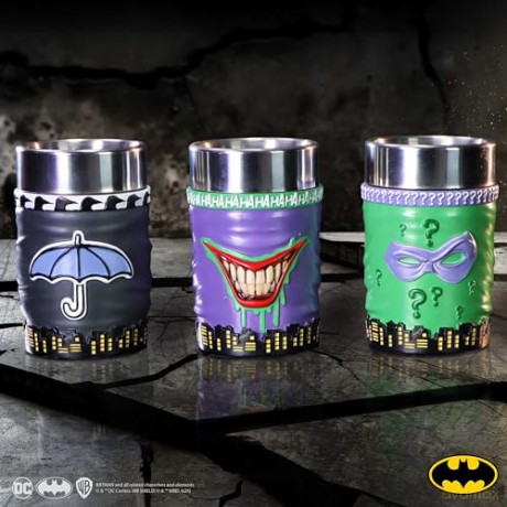 Dc: Dc Batman Super-Villain Collectible Mini Cup Set