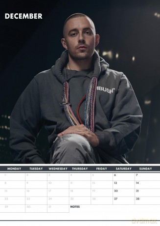 Dermot Kennedy: Dermot Kennedy 2025 Calendar [KALENDARZ]