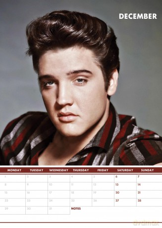 Elvis: Elvis 2025 Calendar [KALENDARZ]