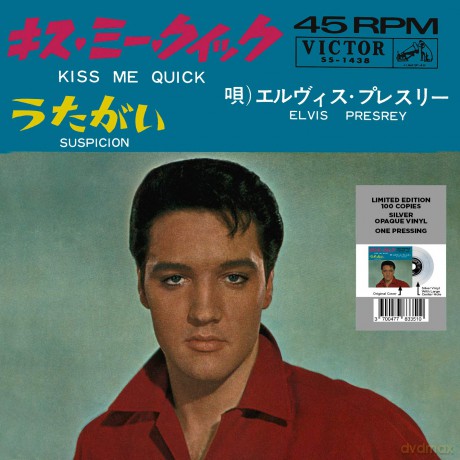 Elvis Presley: Ep Etranger No. 02 - Kiss Me Quick (Japon) (Silver) [Winyl]