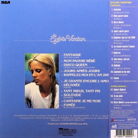 Sylvie Vartan: Fantaisie [CD]