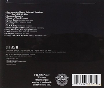 Kendrick Lamar: Good Kid: Maad City [CD]