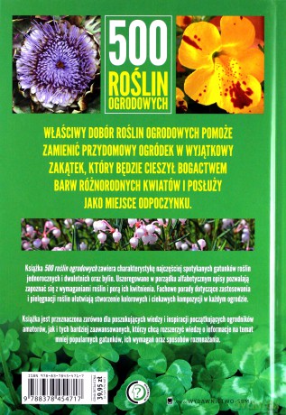500 roślin ogrodowych - Gawłowska Agnieszka [KSIĄŻKA]