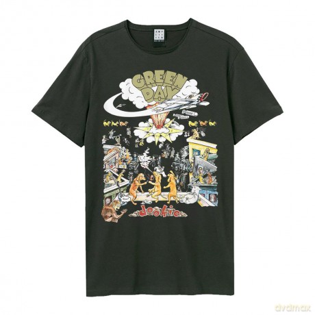 Greenday: Greenday - Dookie Amplified Vintage Charcoal X Large T Shirt