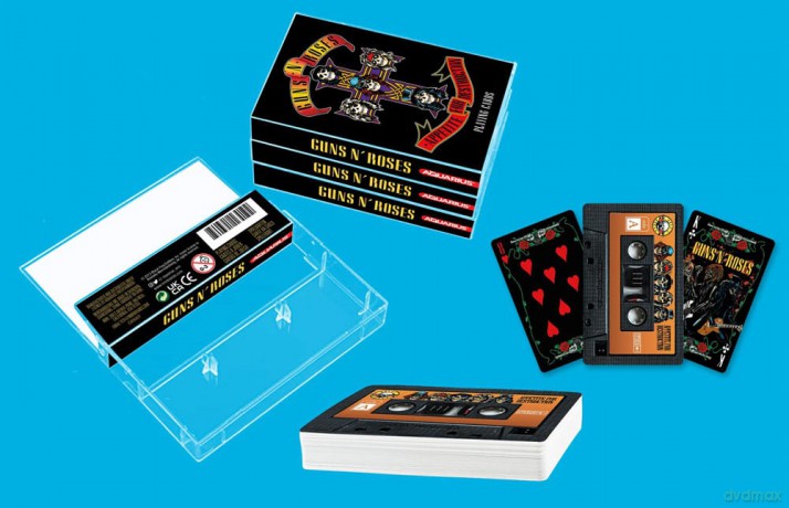 Guns N Roses: Guns N Roses Cassette Playing Cards [KARTY]