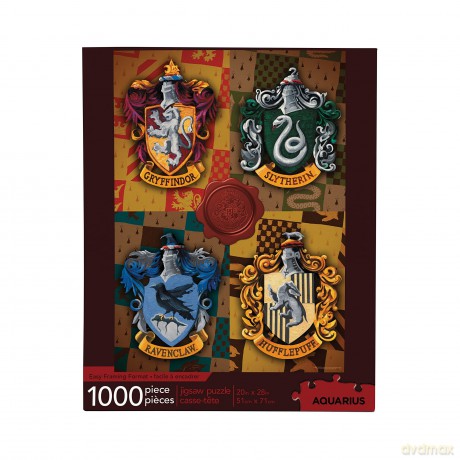 Harry Potter: Harry Potter Crests 1000 Piece Jigsaw Puzzle [PUZZLE]