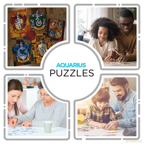Harry Potter: Harry Potter Crests 1000 Piece Jigsaw Puzzle [PUZZLE]